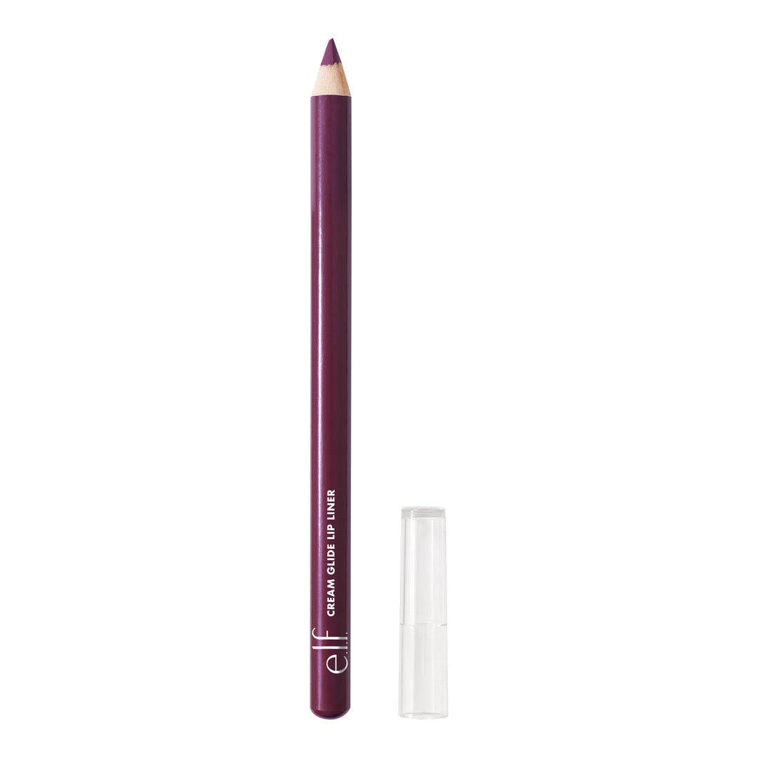 e.l.f. Cream Glide Lip Liner, Highly-Pigmented Pencil For Shaping & Sculpting Lips, Semi-Matte Finish, Vegan & Cruelty-Free