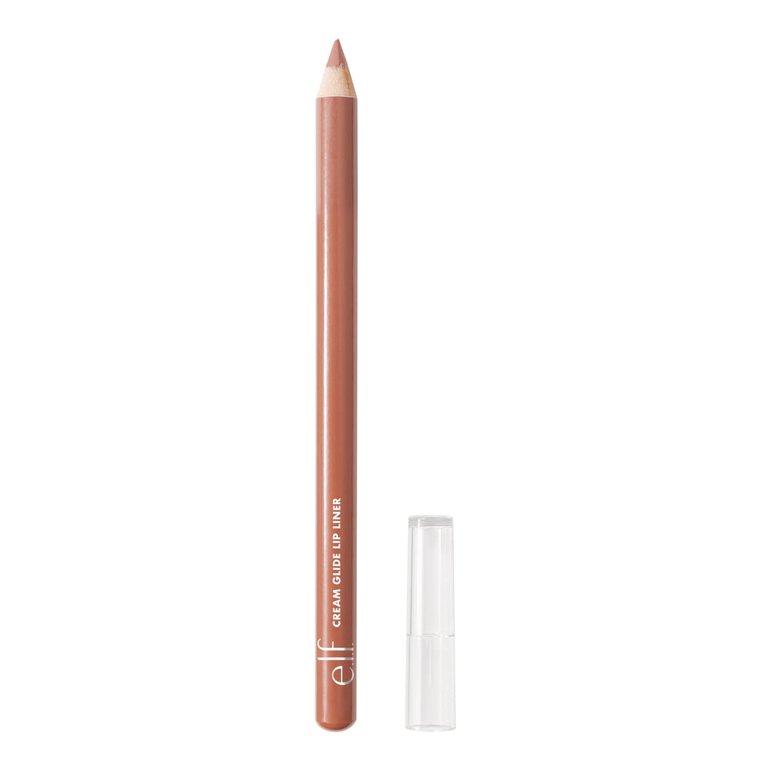 e.l.f. Cream Glide Lip Liner, Highly-Pigmented Pencil For Shaping & Sculpting Lips, Semi-Matte Finish, Vegan & Cruelty-Free
