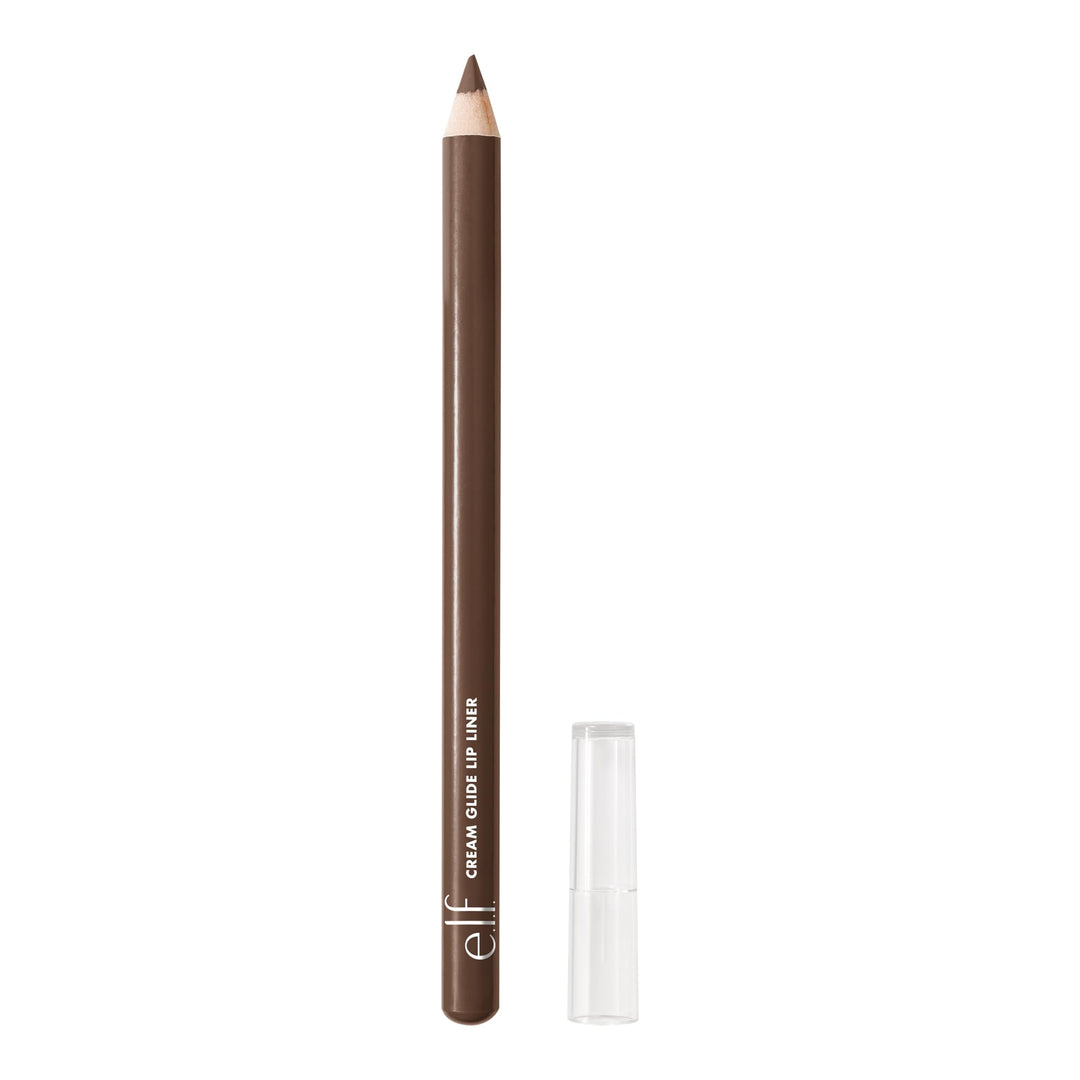 e.l.f. Cream Glide Lip Liner, Highly-Pigmented Pencil For Shaping & Sculpting Lips, Semi-Matte Finish, Vegan & Cruelty-Free