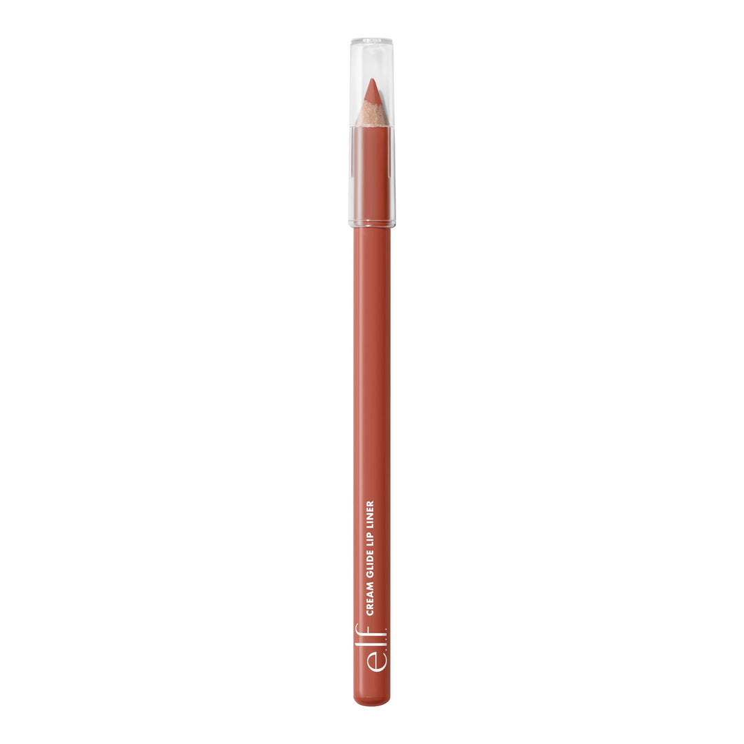 e.l.f. Cream Glide Lip Liner, Highly-Pigmented Pencil For Shaping & Sculpting Lips, Semi-Matte Finish, Vegan & Cruelty-Free