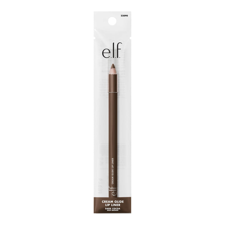 e.l.f. Cream Glide Lip Liner, Highly-Pigmented Pencil For Shaping & Sculpting Lips, Semi-Matte Finish, Vegan & Cruelty-Free