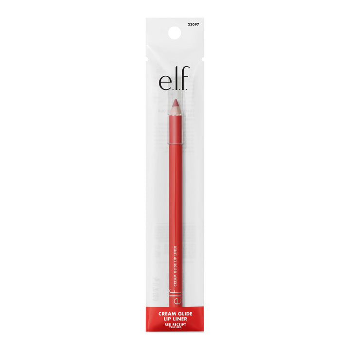 e.l.f. Cream Glide Lip Liner, Highly-Pigmented Pencil For Shaping & Sculpting Lips, Semi-Matte Finish, Vegan & Cruelty-Free