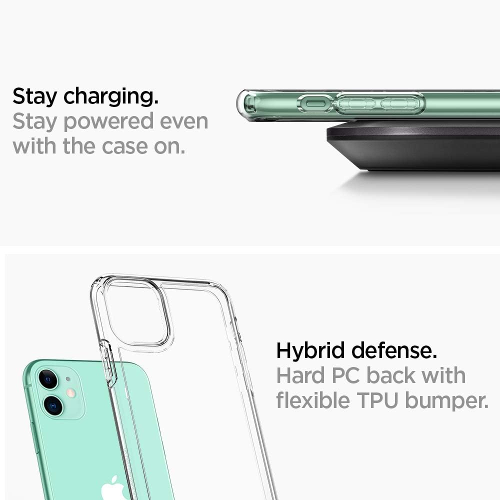 Spigen Ultra Hybrid Back Cover for iPhone 11 - Clear
