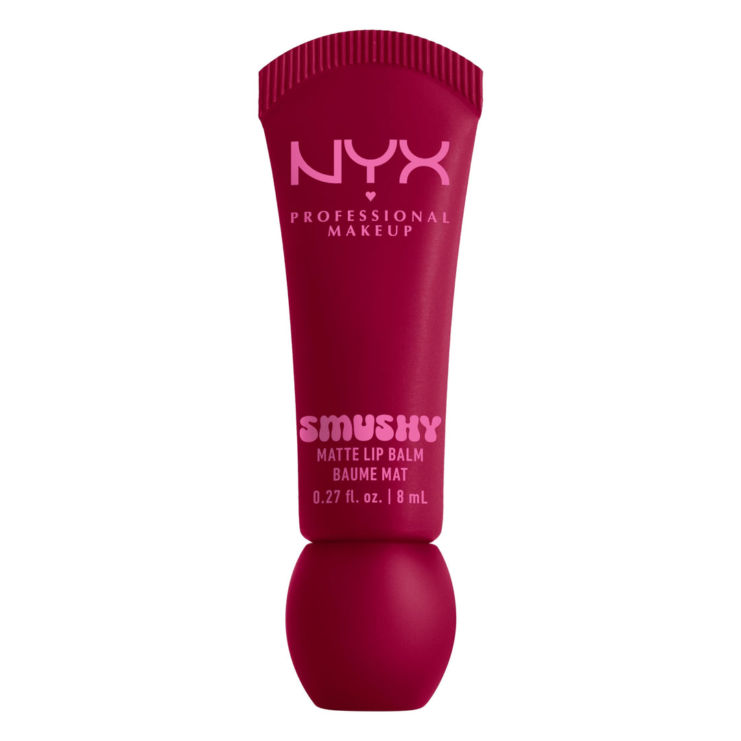 NYX PROFESSIONAL MAKEUP Smushy Matte Lip Balm, Tinted Lip Moisturizer with Soft, Matte Finish