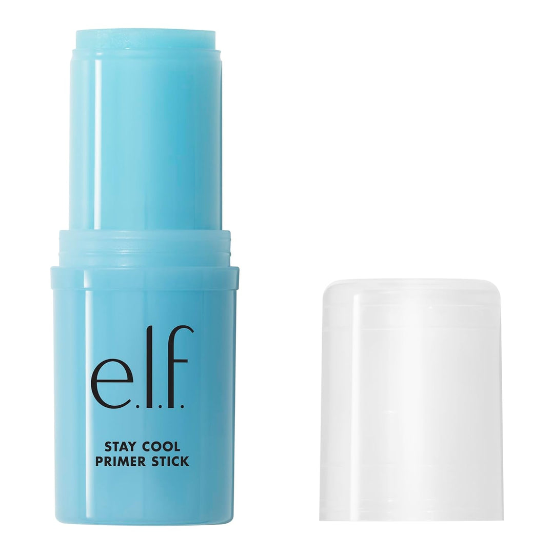 e.l.f. Stay Cool Primer Stick, Hydrating Gel Primer Preps Skin For Makeup