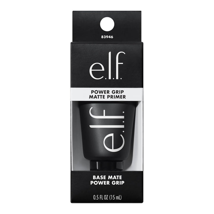 e.l.f. Power Grip Matte Primer Mini, Gel-Based & Hydrating Face Primer For Smoothing Skin & Gripping Makeup, Moisturizes & Primes, Travel Size