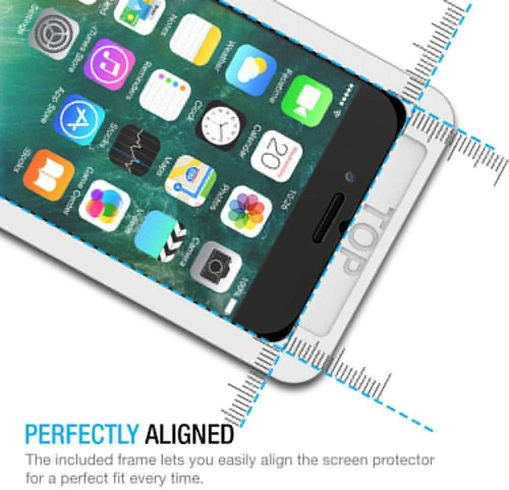 Maxboost Screen Protector, Tempered Glass Screen Protector, Compatible with iPhone 7 Plus/iPhone 6S Plus / 6 Plus - 3alababak