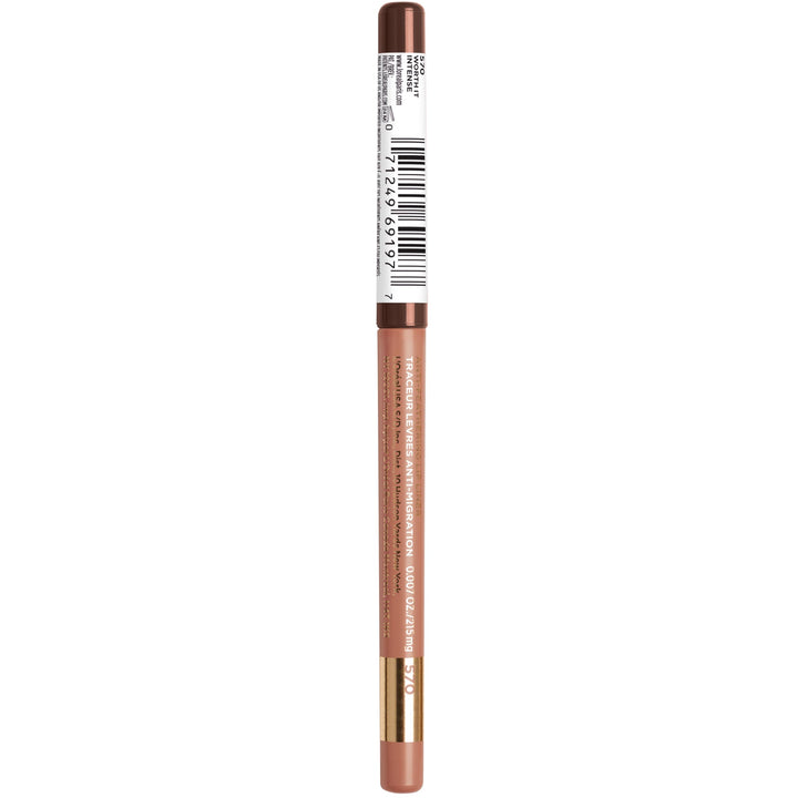 L'Oreal Paris Colour Riche Lip Liner Pencil, Creamy Lip Liner with Omega 3 and Vitamin E