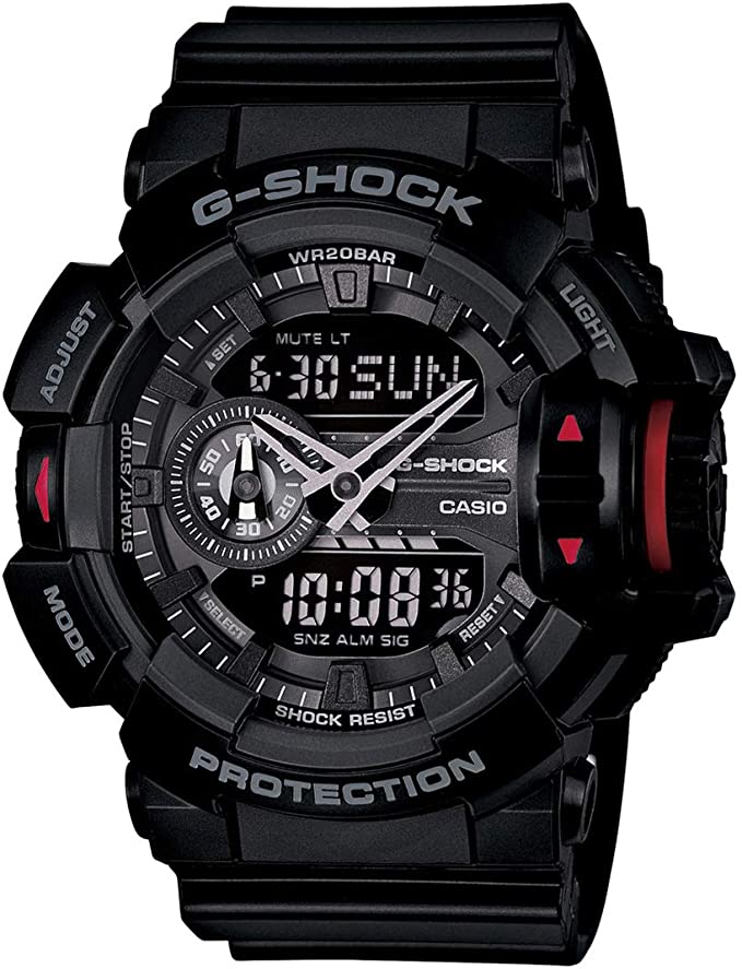 Casio G-Shock GA-400-1B Multi-Dimensional Analog Digital Watch - 3alababak