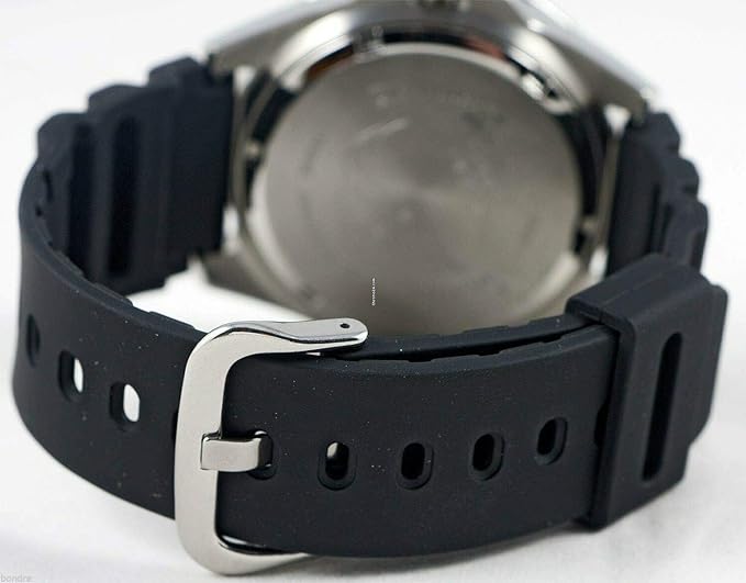 Casio Men's Diver Inspired Stainless Steel Quartz Watch with Resin Strap, Black/Gold, 25.6 (Model: MDV106G-1AV)