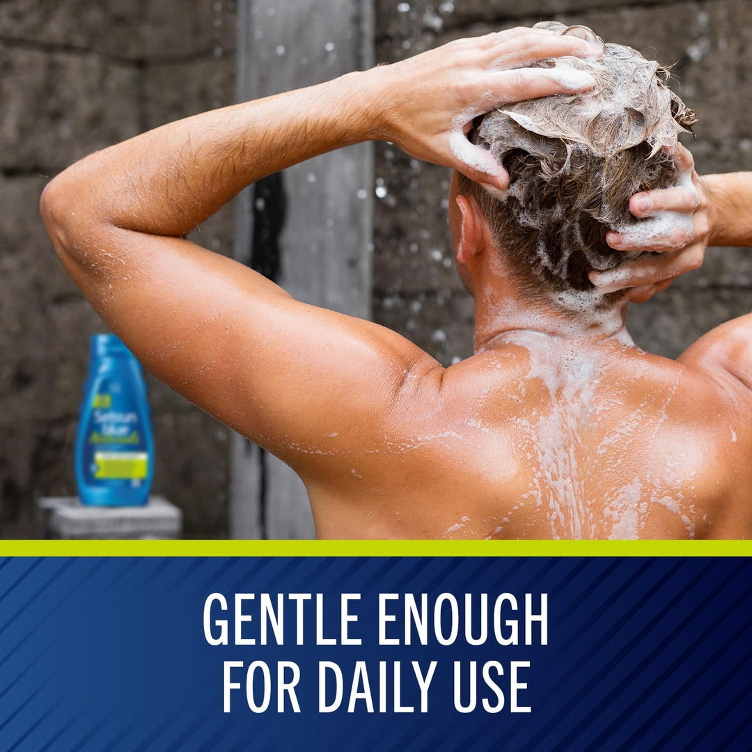 Selsun Blue Naturals Itchy Dry Scalp Anti-dandruff Shampoo, 11 fl. oz., Extra-Hydrating Formula Plus Vitamins B5 & E, Salicylic Acid 3%