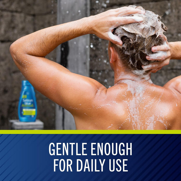 Selsun Blue Naturals Itchy Dry Scalp Anti-dandruff Shampoo, 11 fl. oz., Extra-Hydrating Formula Plus Vitamins B5 & E, Salicylic Acid 3%