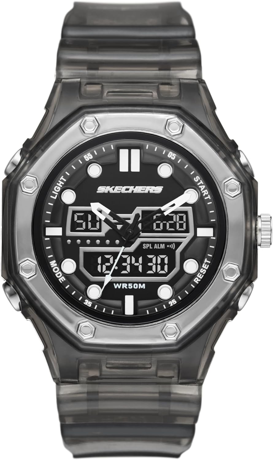 Skechers SR1165 Analog-Digital Watch for Men Matfield Black