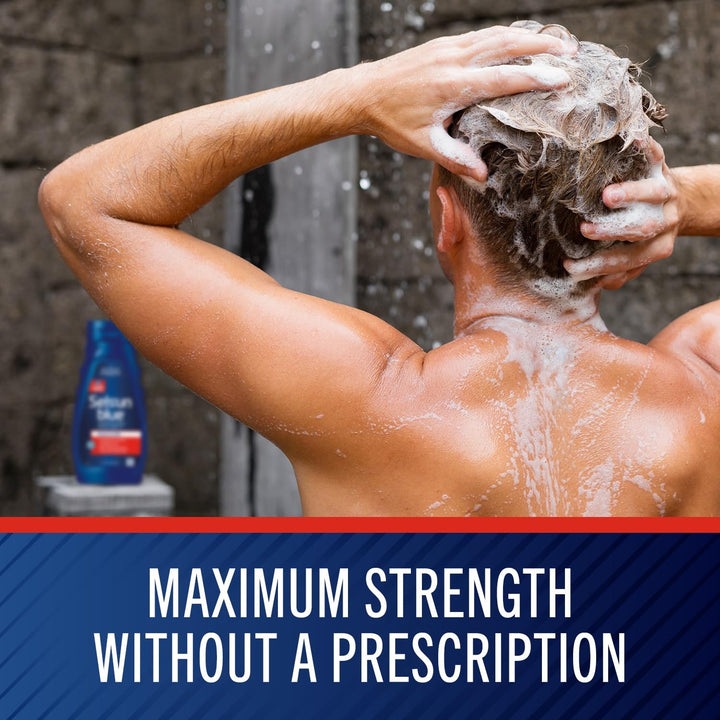 Selsun Blue Medicated Anti dandruff Shampoo, Maximum Strength Scalp Treatment With Selenium Sulfide, 11 fl. oz.