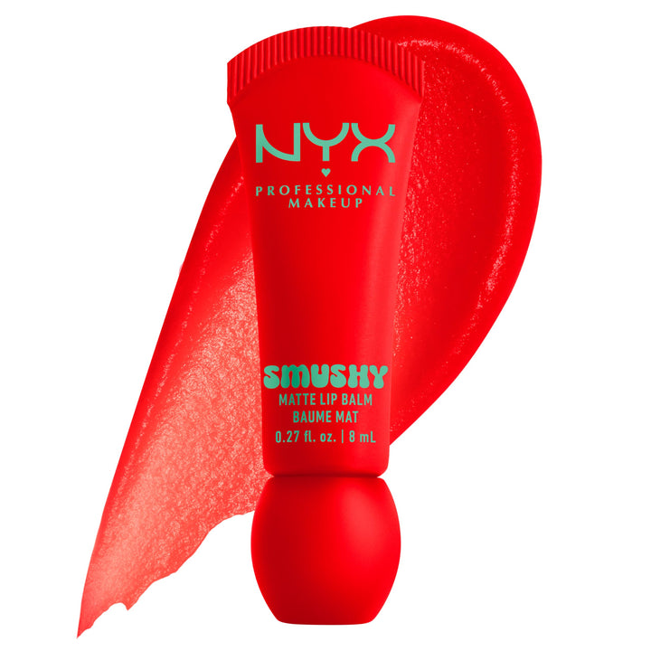 NYX PROFESSIONAL MAKEUP Smushy Matte Lip Balm, Tinted Lip Moisturizer with Soft, Matte Finish
