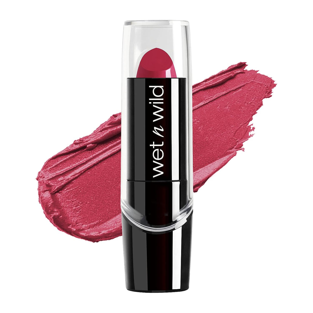 wet n wild Silk Finish Lipstick| Hydrating Lip Color| Rich Buildable Color - 3alababak