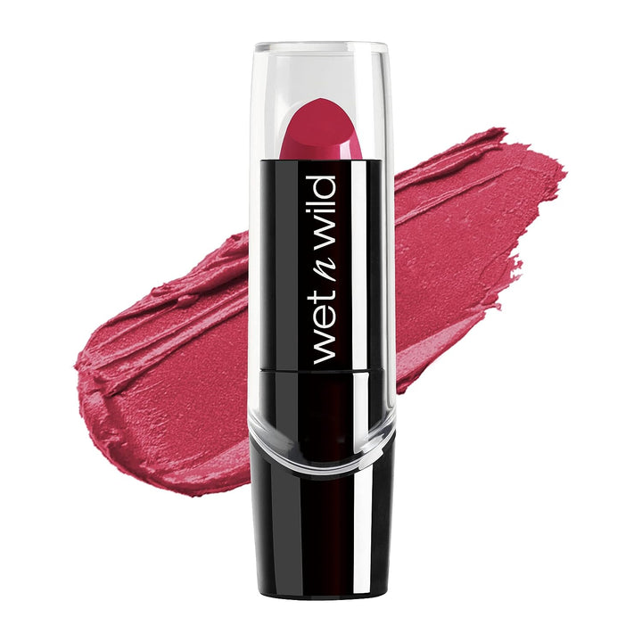 wet n wild Silk Finish Lipstick| Hydrating Lip Color| Rich Buildable Color - 3alababak