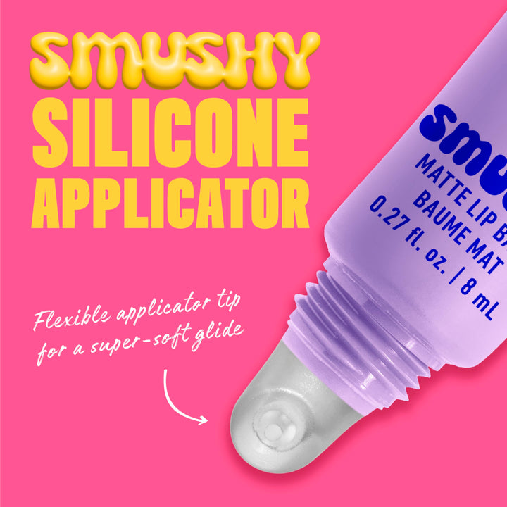 NYX PROFESSIONAL MAKEUP Smushy Matte Lip Balm, Tinted Lip Moisturizer with Soft, Matte Finish