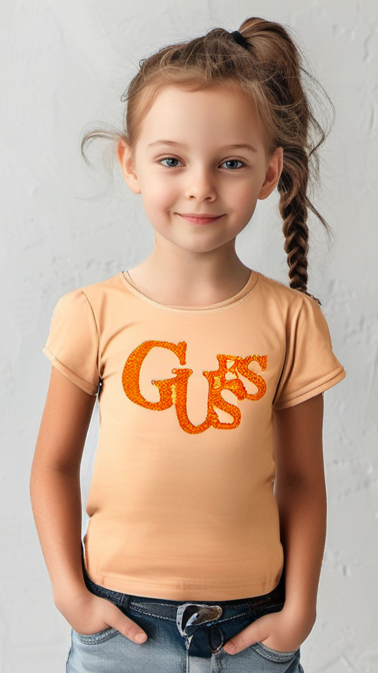 Guess Kids Baby Girl Cotton T-shirt