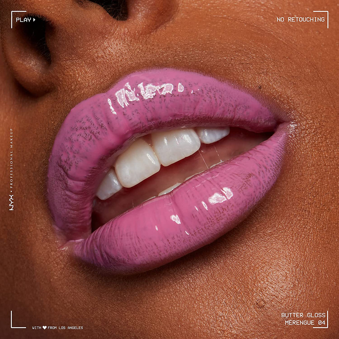 NYX PROFESSIONAL MAKEUP Butter Gloss, Non-Sticky Lip Gloss - 3alababak