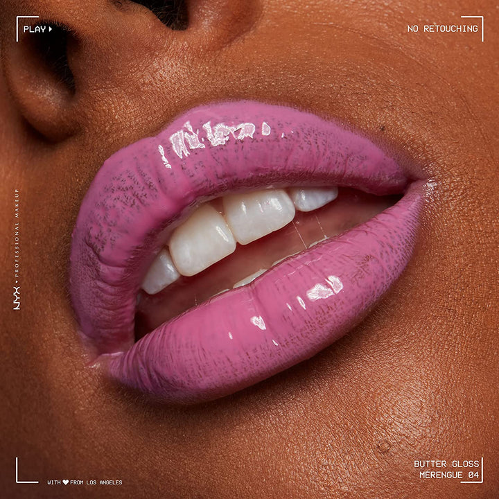 NYX PROFESSIONAL MAKEUP Butter Gloss, Non-Sticky Lip Gloss - 3alababak