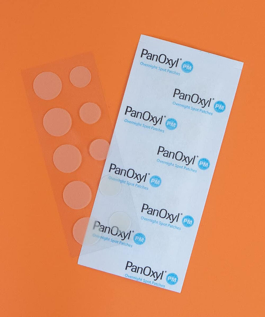 PanOxyl PM Overnight Spot Patches 10 Counts, Advanced Hydrocolloid Healing Technology, Fragrance Free - 3alababak
