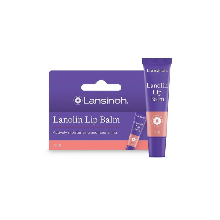 Lansinoh Lanolin Lip Balm 0.25 oz, Ultra-Moisturizing Lip Care with Natural Lanolin for Dry, Chapped Lips - 1 Count