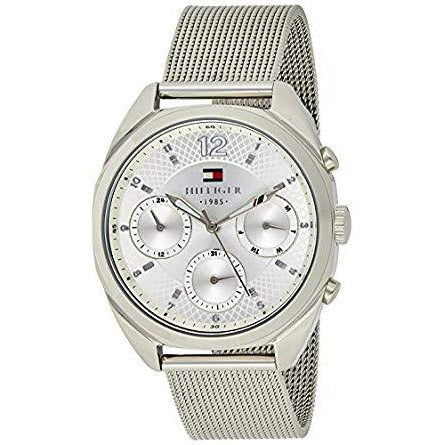 Tommy Hilfiger Women's 1781628 Sophisticated Sport Silver-Tone Stainless Steel Watch - 3alababak