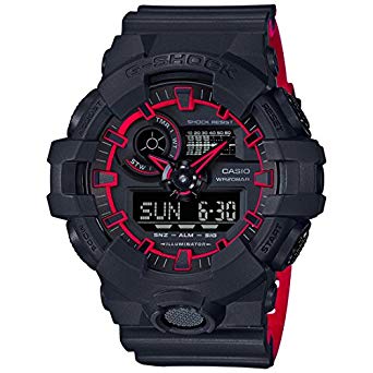Casio Men's GA700SE-1A4 Black Resin G-Shock Watch - 3alababak