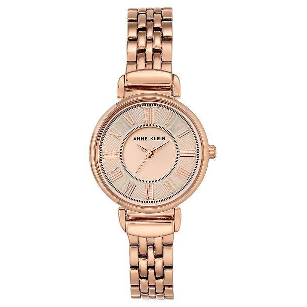 Anne Klein Women's AK/2158RGRG Rose Gold-Tone Bracelet Watch - 3alababak