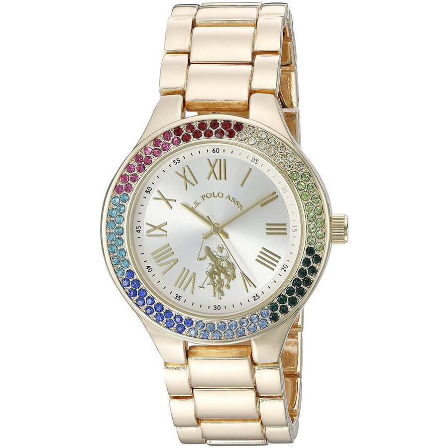 U.S. Polo Assn. Women's Quartz Metal and Alloy Casual Watch Model USC40128 - 3alababak