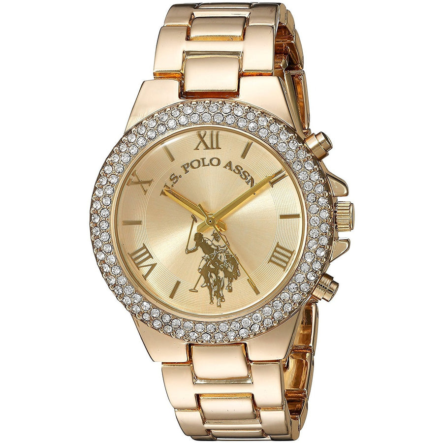 U.S. Polo Assn. Dress Watch For Women Analog Metal - USC40032 - 3alababak