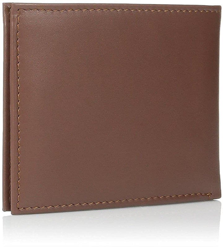 Tommy Hilfiger 31TL22X063 Mens Cambridge Passcase Tan Wallet - 3alababak