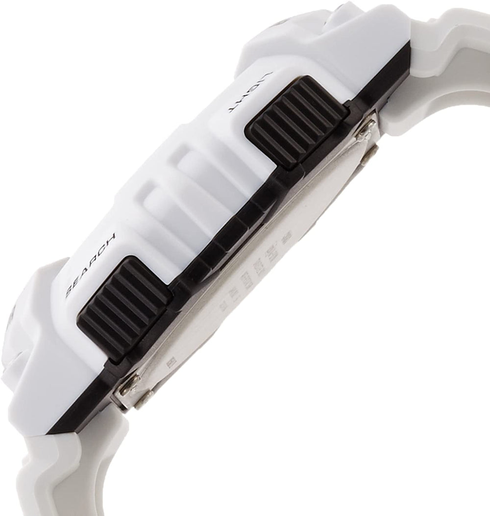 Casio Men's AQ-S810WC-7AVCF Analog-Digital Display Quartz White Watch - 3alababak