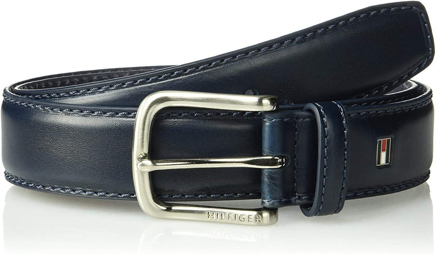 Tommy Hilfiger 11TL02X038 400 Men's Casual Belt Navy - 3alababak