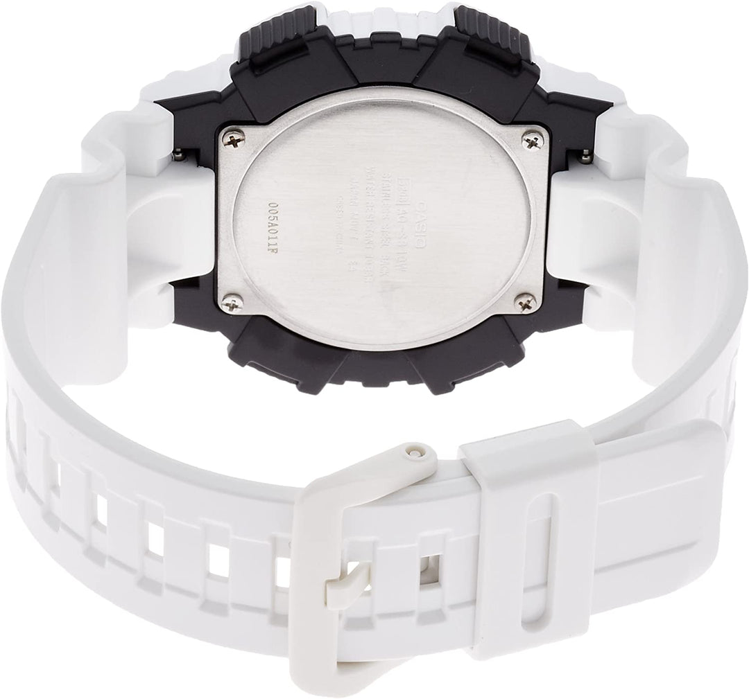 Casio Men's AQ-S810WC-7AVCF Analog-Digital Display Quartz White Watch - 3alababak