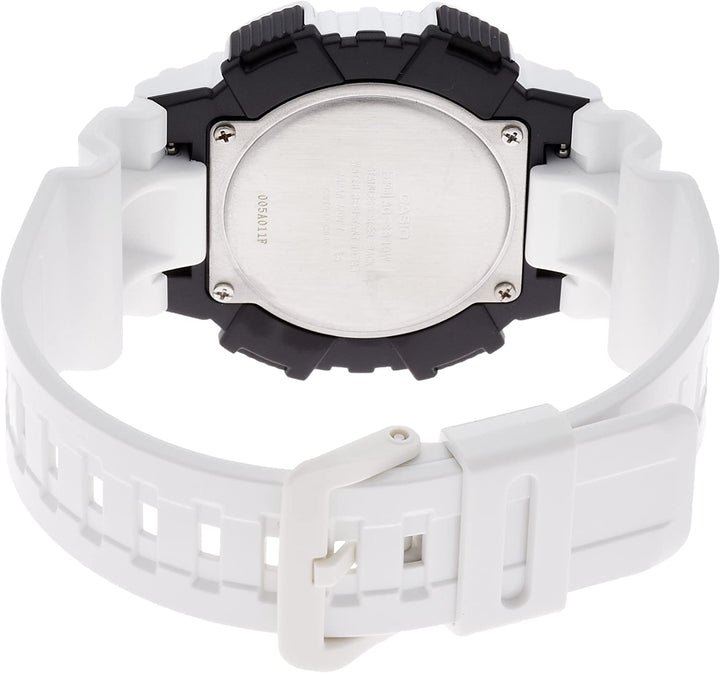 Casio Men's AQ-S810WC-7AVCF Analog-Digital Display Quartz White Watch - 3alababak