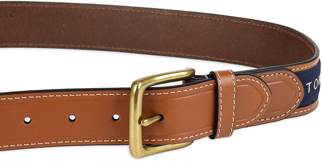 Tommy Hilfiger 11TL02X032 Leather Belt For Men - 3alababak