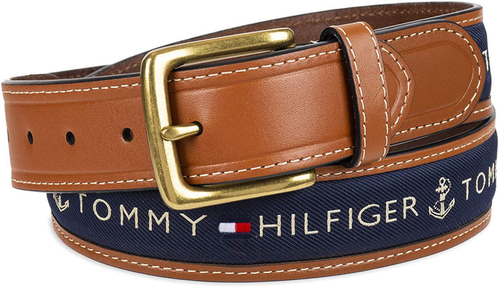Tommy Hilfiger 11TL02X032 Leather Belt For Men - 3alababak