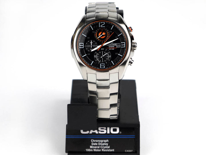 Casio Men's EFR-529D-1A9VCF Edifice Stainless Steel Bracelet Watch - 3alababak