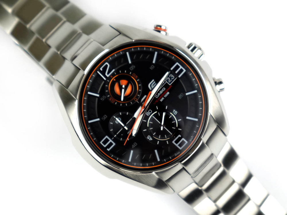 Casio Men's EFR-529D-1A9VCF Edifice Stainless Steel Bracelet Watch - 3alababak