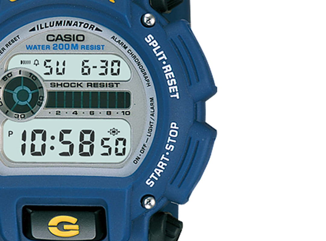 Casio Men's DW-9052-2V G-Shock Digital Display Quartz Blue Watch - 3alababak
