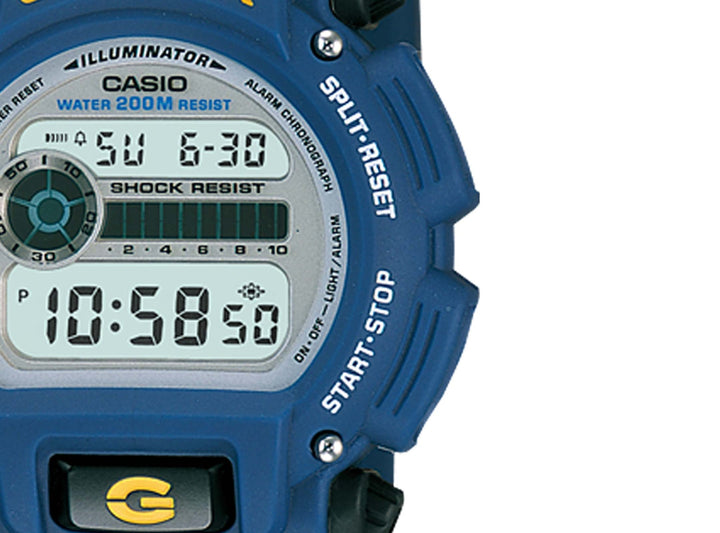Casio Men's DW-9052-2V G-Shock Digital Display Quartz Blue Watch - 3alababak