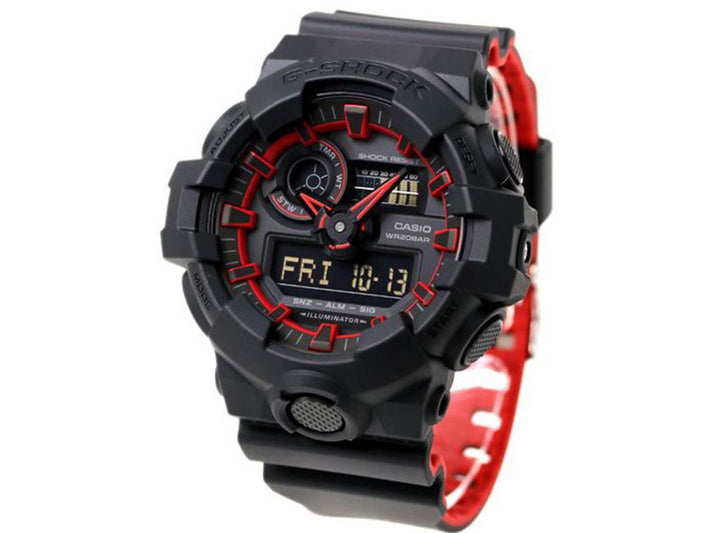 Casio Men's GA700SE-1A4 Black Resin G-Shock Watch - 3alababak