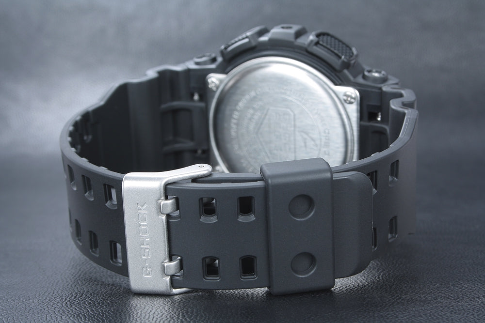 Casio Men's G-Shock Analog Digital Watch GA-100C-1A3, Black/Green - 3alababak