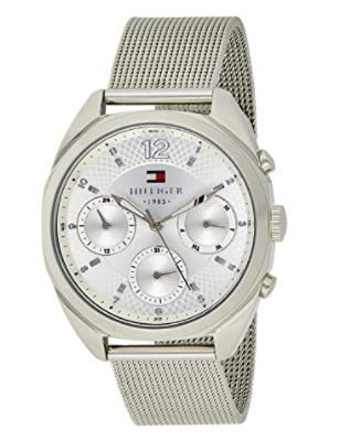 Tommy Hilfiger Women's 1781628 Sophisticated Sport Silver-Tone Stainless Steel Watch - 3alababak