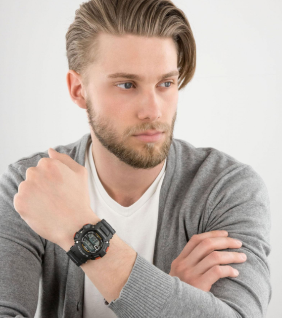 Casio G-Shock Quartz Watch with Resin Strap, Black Model G9000-1V - 3alababak