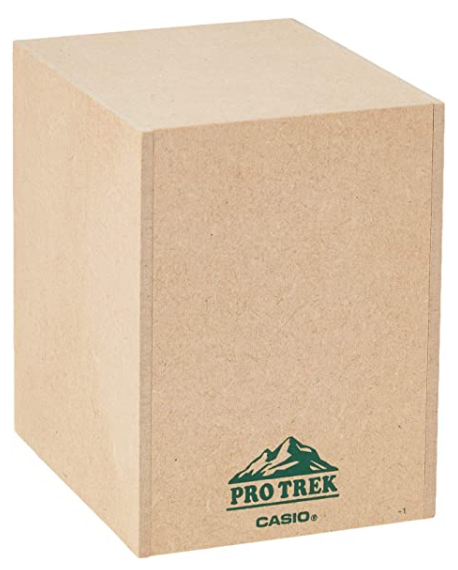 Casio Men's PRO TREK Stainless Steel Quartz Watch with Resin Strap, Black, 20.2 (Model: PRW-3510Y-8CR) - 3alababak