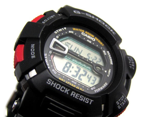 Casio G-Shock Quartz Watch with Resin Strap, Black Model G9000-1V - 3alababak