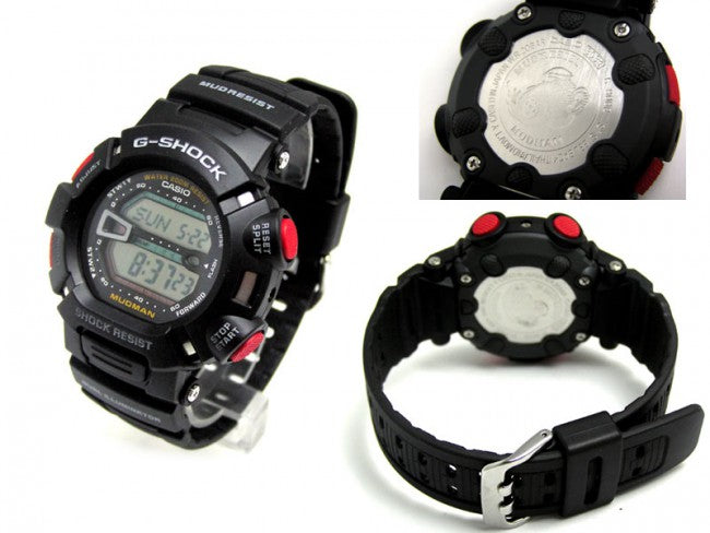 Casio G-Shock Quartz Watch with Resin Strap, Black Model G9000-1V - 3alababak
